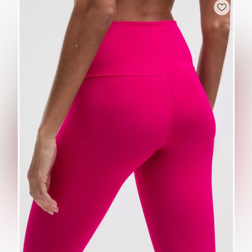 NWT lululemon Wunder Train HR Tight 28”, Passionate, 14 - Picture 6 of 16